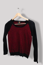 Vintage Carhatt red stripped and black long sleeve tshirt