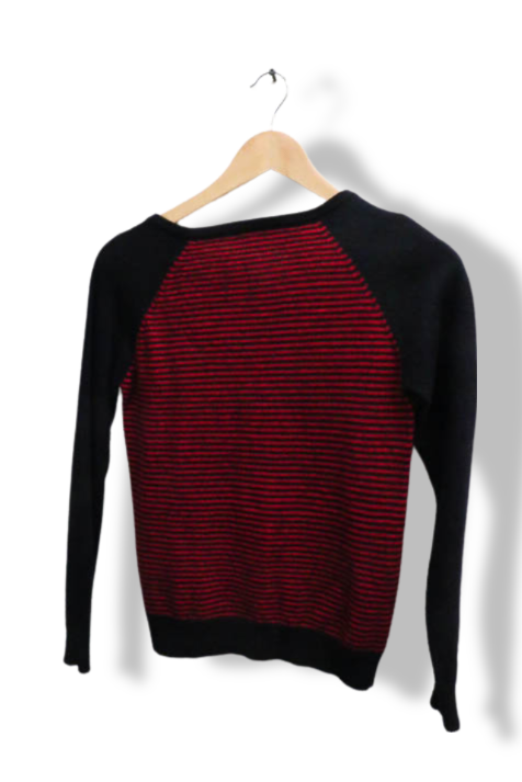 Vintage Carhatt red stripped and black long sleeve tshirt