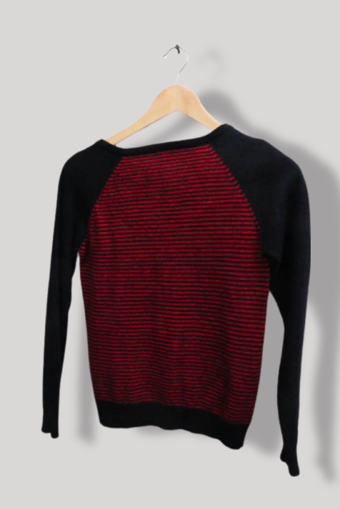Vintage Carhatt red stripped and black long sleeve tshirt