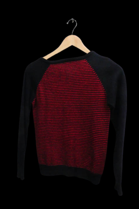 Vintage Carhatt red stripped and black long sleeve tshirt