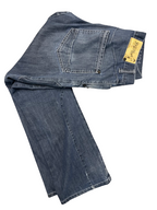 Rubynee Vintage y2k regular fit mens blue jeans trouser