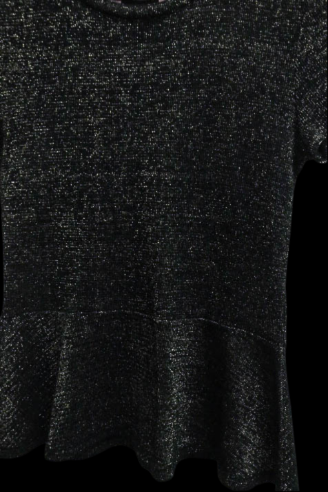 vintage black shortsleeve womens top