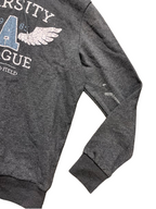 Rubynee Vintage y2k stock & hank mens grey hoodie