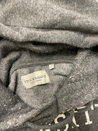 Rubynee Vintage y2k stock & hank mens grey hoodie