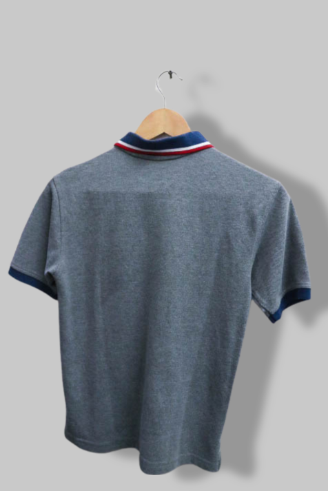 Vintage Nautica grey mens polo shirt size XS