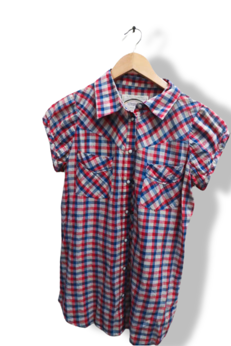 Vintage Slazenger multi checkered small shirt