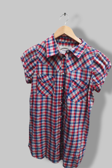 Vintage Slazenger multi checkered small shirt