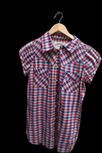 Vintage Slazenger multi checkered small shirt