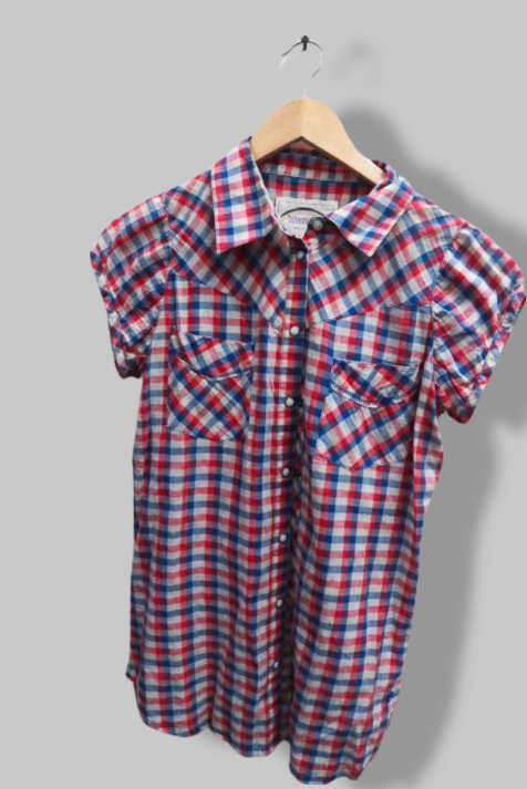 Vintage Slazenger multi checkered small shirt