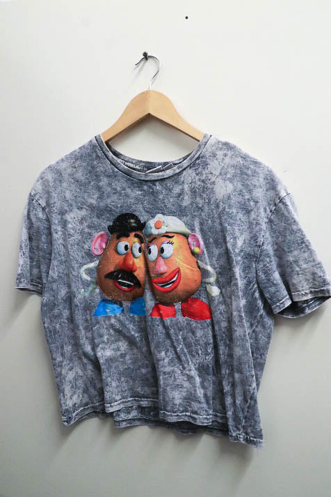 Vintage Toy story graphics grey tshirt size uk 10