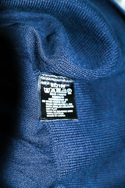 Vintage women Monsoon navy blue V-neck button down short sleeve sweater UK 14|L25 W20|SKU 6592