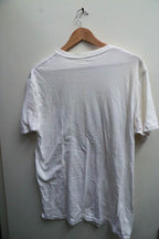 Vintage white Hard rock cafe dublin graphics mens medium tshirt