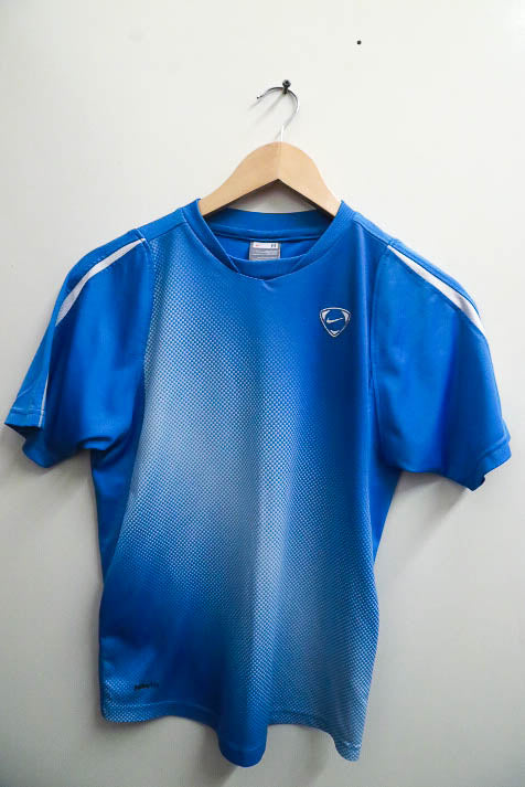 Vintage Nike blue womens training tshirt