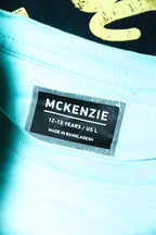 Vintage kids 12-13YRS plain sky blue Mckenzie short sleeve tees |L24 W18|SKU 6598