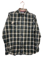 Rubynee Vintage y2k Next authentic regular fit green checkered shirts size M