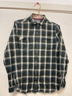 Rubynee Vintage y2k Next authentic regular fit green checkered shirts size M