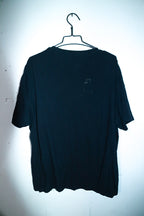 Vintage men Angelo Litrico Jaipur Div graphics black oversize tees in 2XL|L29 W24|SKU 6599