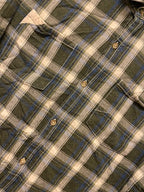 Rubynee Vintage y2k Next authentic regular fit green checkered shirts size M