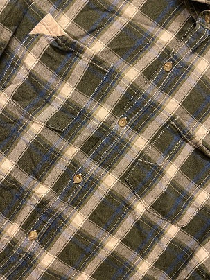 Rubynee Vintage y2k Next authentic regular fit green checkered shirts size M