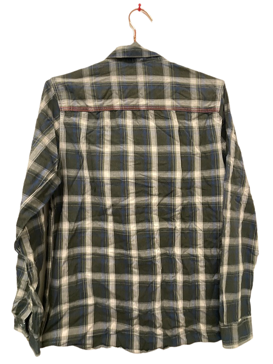 Rubynee Vintage y2k Next authentic regular fit green checkered shirts size M