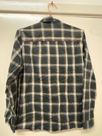 Rubynee Vintage y2k Next authentic regular fit green checkered shirts size M