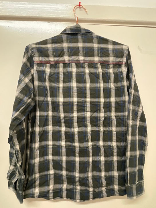 Rubynee Vintage y2k Next authentic regular fit green checkered shirts size M