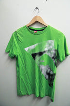 Vintage green puma medium tshirt