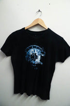 Vintage Black Graphics mens small tshirt