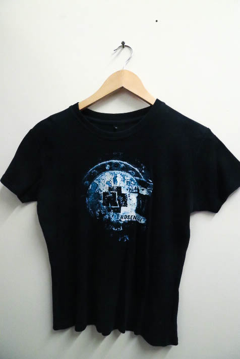 Vintage Black Graphics mens small tshirt