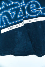 Vintage men Mckenzie original 90's navy blue graphics tees in M|L30 W20|SKU 6605