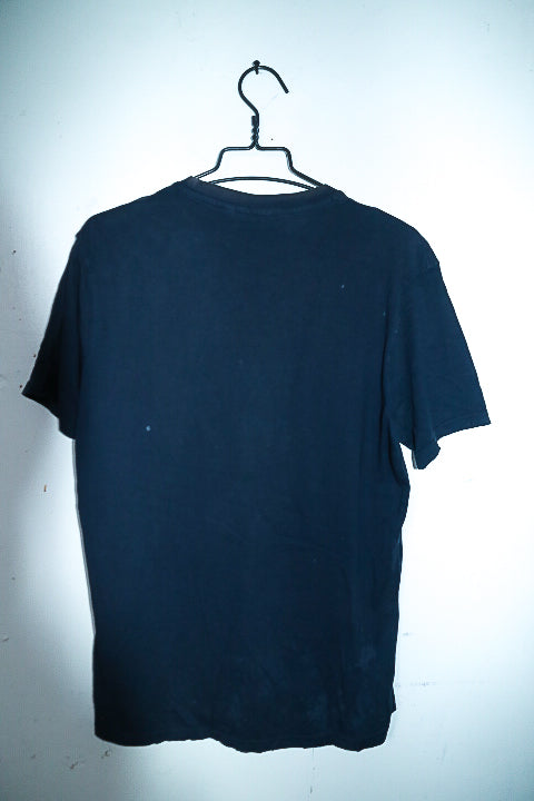 Vintage men Mckenzie original 90's navy blue graphics tees in M|L30 W20|SKU 6605