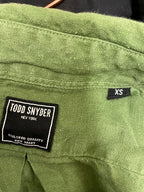 Rubynee Vintage y2k Todd snyder green casual fit shirt size XS