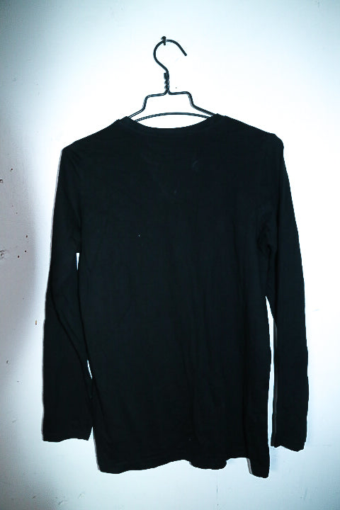 Vintage Kids 13-14YRS Primark Dublin Ireland black long sleeve tees|L27 W18|SKU 6606
