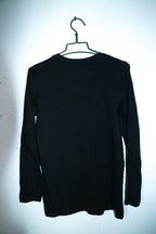 Vintage Kids 13-14YRS Primark Dublin Ireland black long sleeve tees|L27 W18|SKU 6606