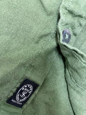 Rubynee Vintage y2k Todd snyder green casual fit shirt size XS