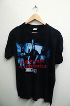 Vintage mens black graphics tshirt size M