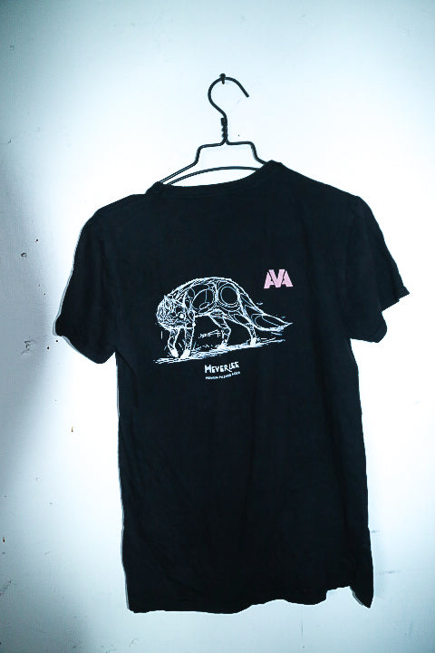 Vintage women Belfast Bar Team graphics black short sleeve tees in M|L27 W21|SKU 6608
