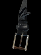 Calvin Klein Men's Belt | Vintage Leather Jeans Belt Black L50 (Est Size L-XL) SKU 5273