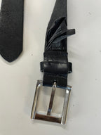 Calvin Klein Men's Belt | Vintage Leather Jeans Belt Black L50 (Est Size L-XL) SKU 5273