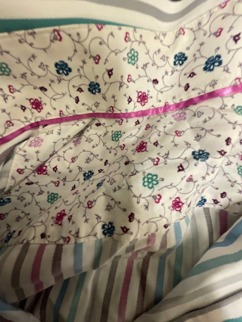 Rubynee  Vintage y2k Mark & Spencers mens multicoloured stripped long sleeve shirt