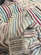 Rubynee  Vintage y2k Mark & Spencers mens multicoloured stripped long sleeve shirt