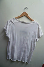 Vintage Je'taime love plain white medium tshirt