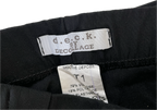 Deck by Decollage Trousers | Women's Black Stretchy Material L23 W26 SKU 5275