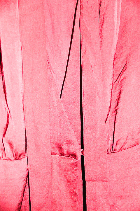 Vintage women petite linen crop top open front jacket in S|L23 W16|SKU 6613