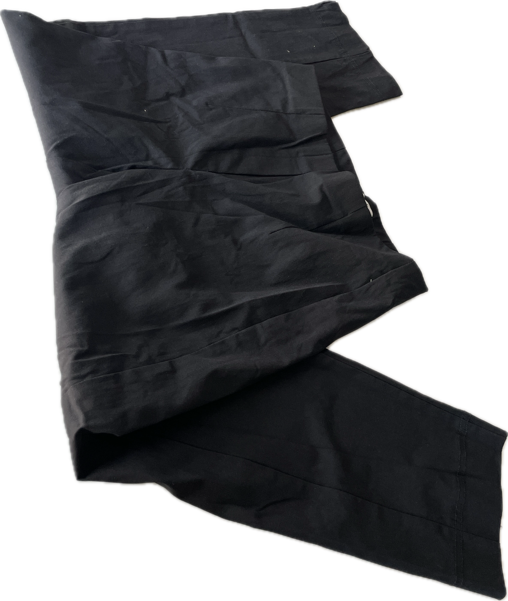 Deck by Decollage Trousers | Women's Black Stretchy Material L23 W26 SKU 5275