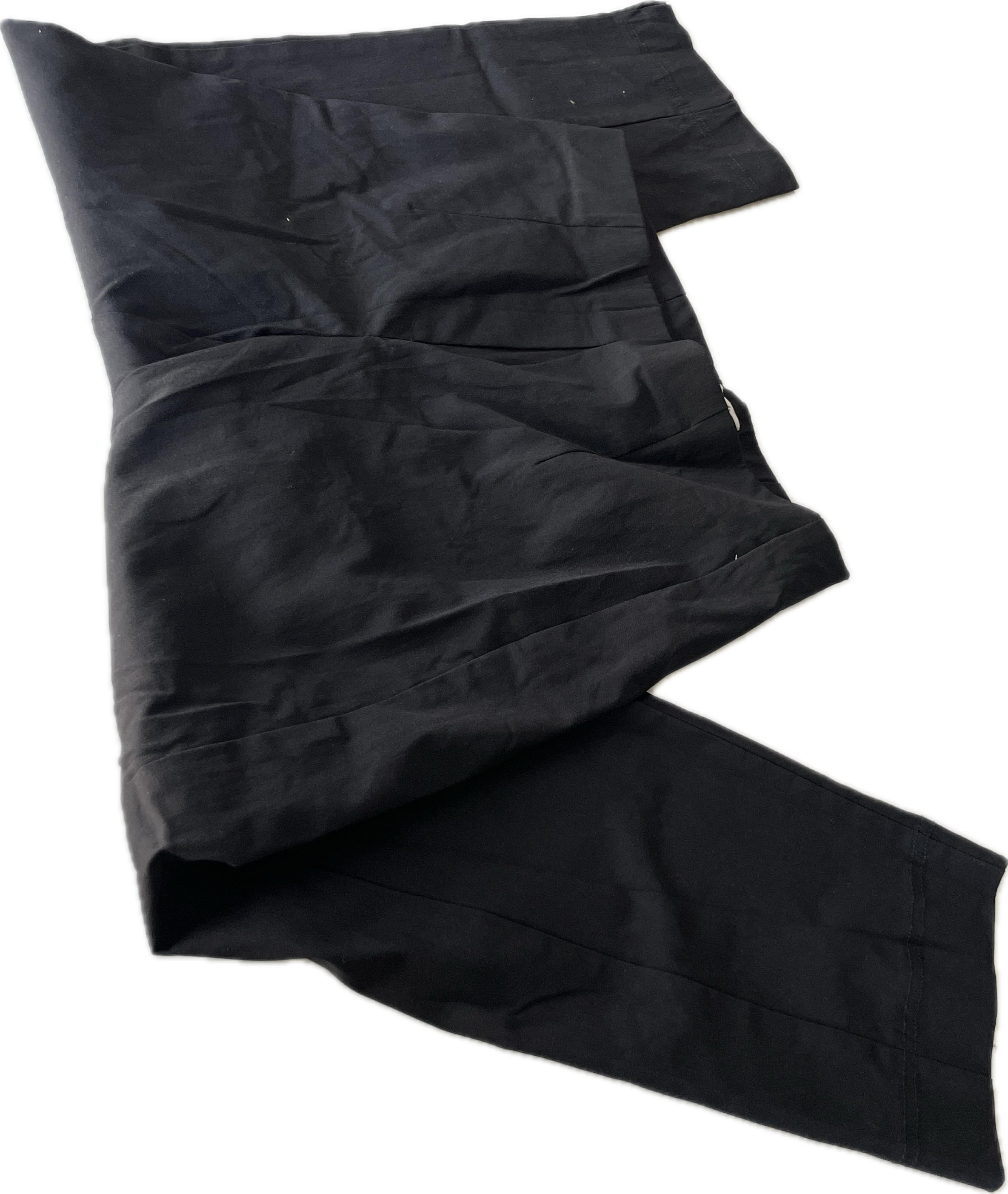 Deck by Decollage Trousers | Women's Black Stretchy Material L23 W26 SKU 5275