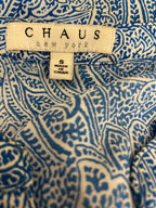 Rubynee  Vintage y2k Blue Chaus New York Small Top