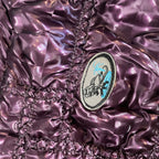 Faux Fur Feather Boa Handbag in Burgundy &amp; Pink | One Size L13 W13 SKU 5278