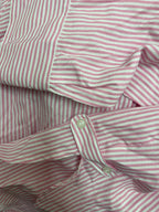 Rubynee  Vintage y2k pink stripe shirt size M