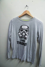 Vintage mens star wars strom trooper graphics small full sleeve tees